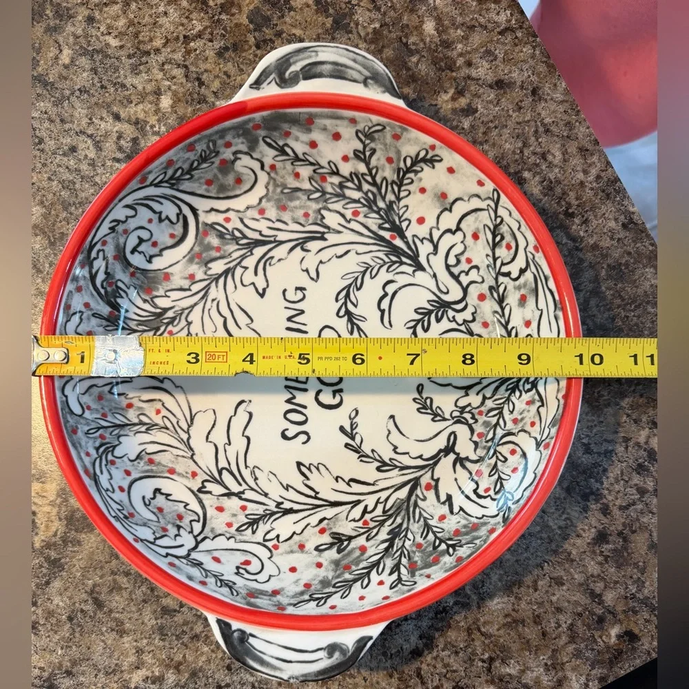 Anthropologie molly hatch pie plate dish - Picture 6 of 6